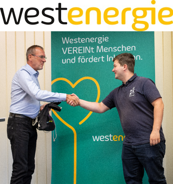 Westenergie sponsort inklusive Arbeit des SK Bocholt